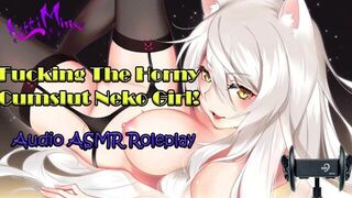 ASMR - Трахаю похотливую шлюху аниме Neko Cat Girl! Аудио Ролевая игра порно